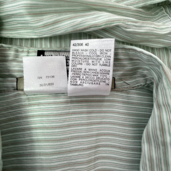 Max Mara country boho chic western blouse - silk made in Italy women's small S - Picture 11 of 11